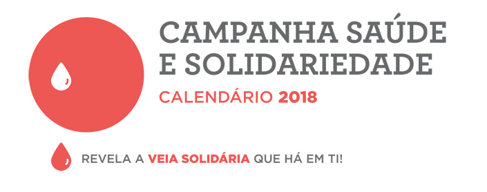 Calendário 2018 - Doar Sangue